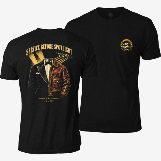 Service Before Spotlight T Shirt