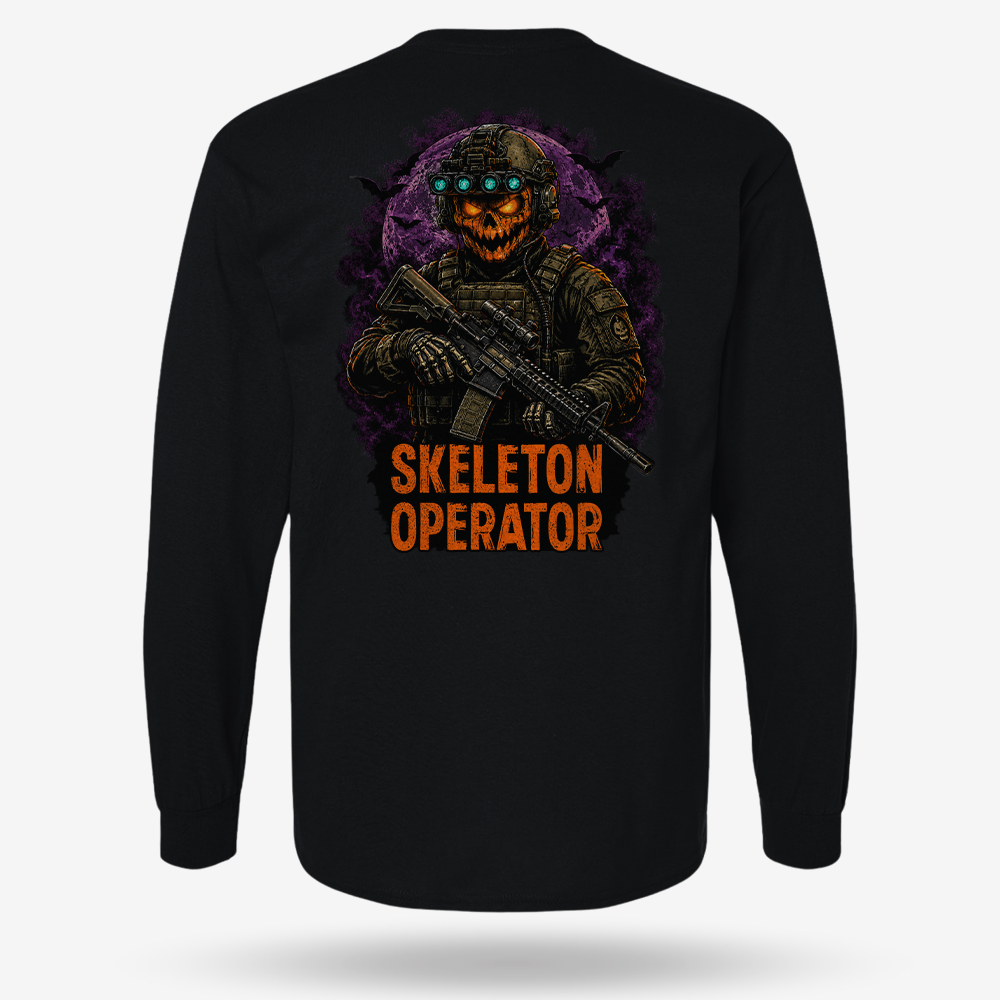 Skeleton Operator Long Sleeve