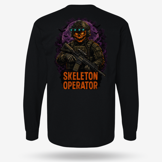 Skeleton Operator Long Sleeve