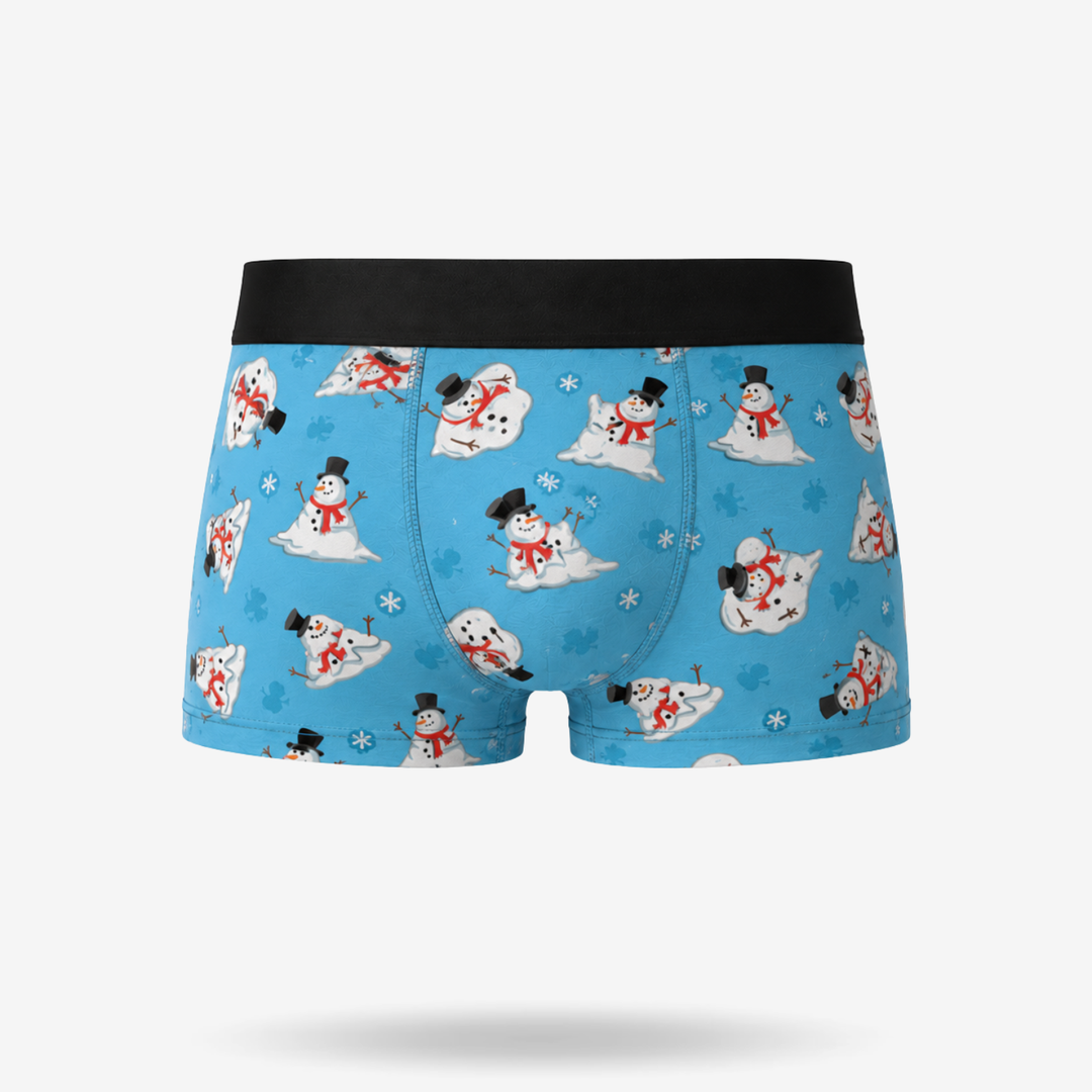 Snowman Meltdown Boxer Briefs
