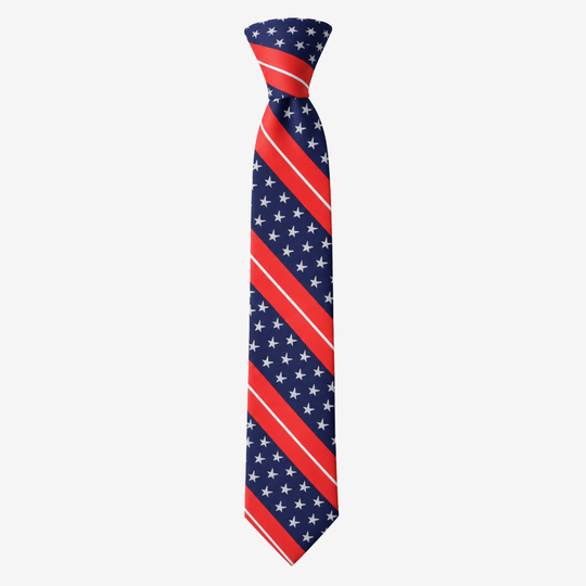 Stars &amp; Stripes Patriot Tie