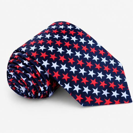 Stars of Freedom Tie