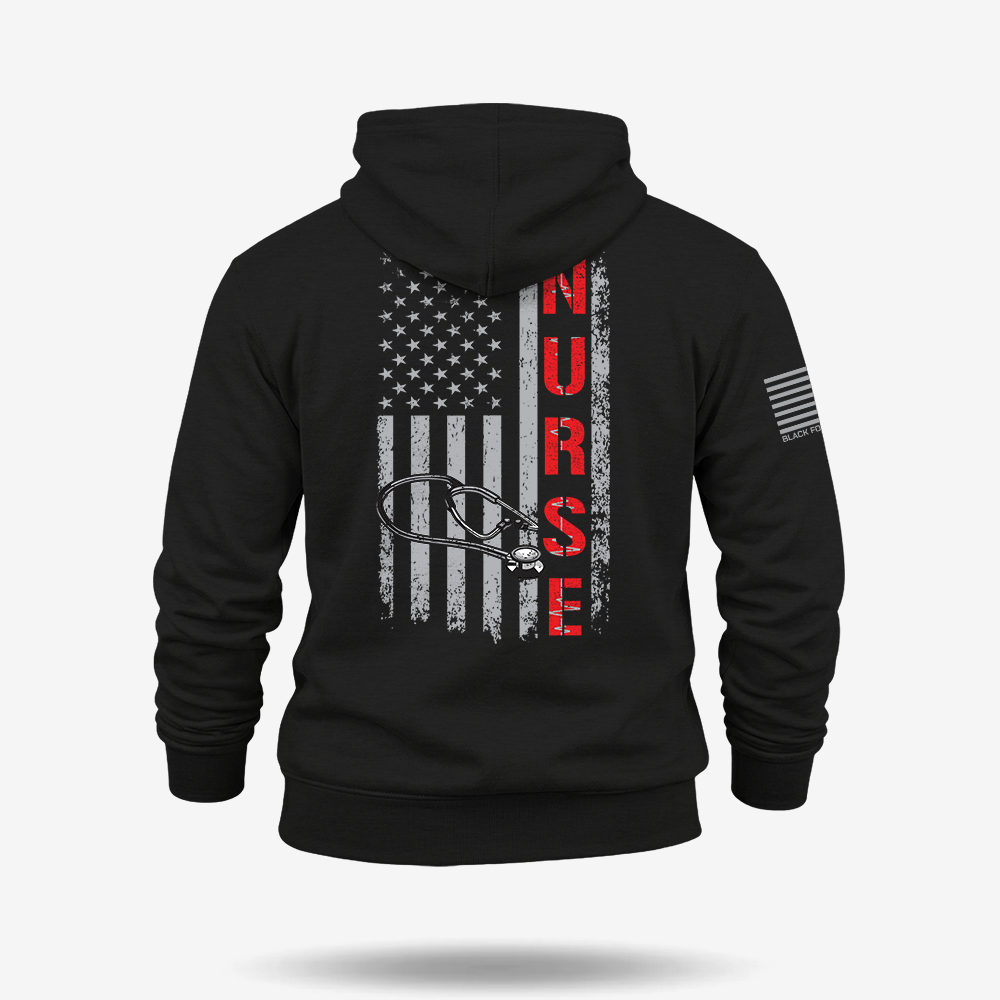 Stethoscope Flag Hoodie