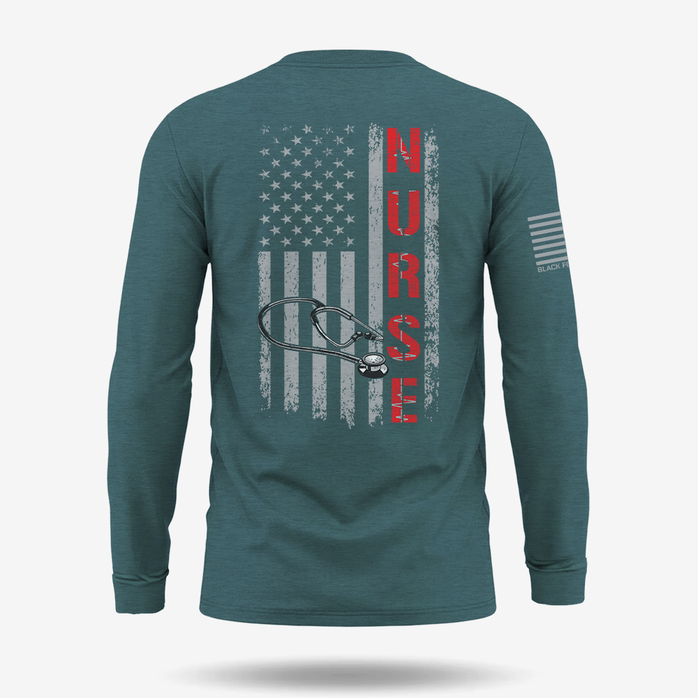Stethoscope Flag Long Sleeve