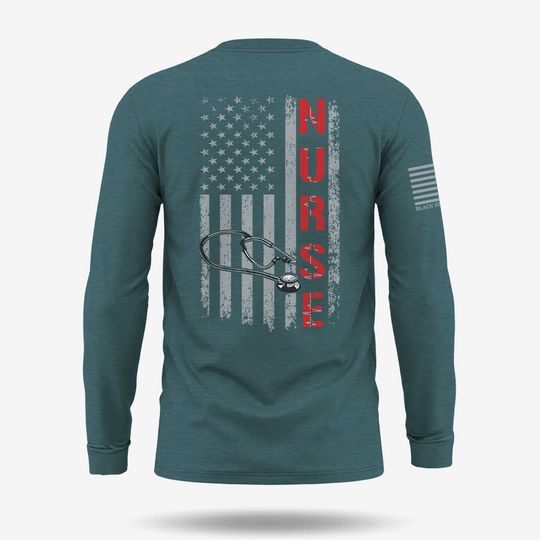 Stethoscope Flag Long Sleeve
