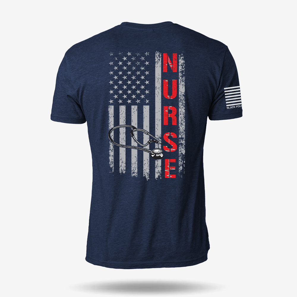 Stethoscope Flag T Shirt