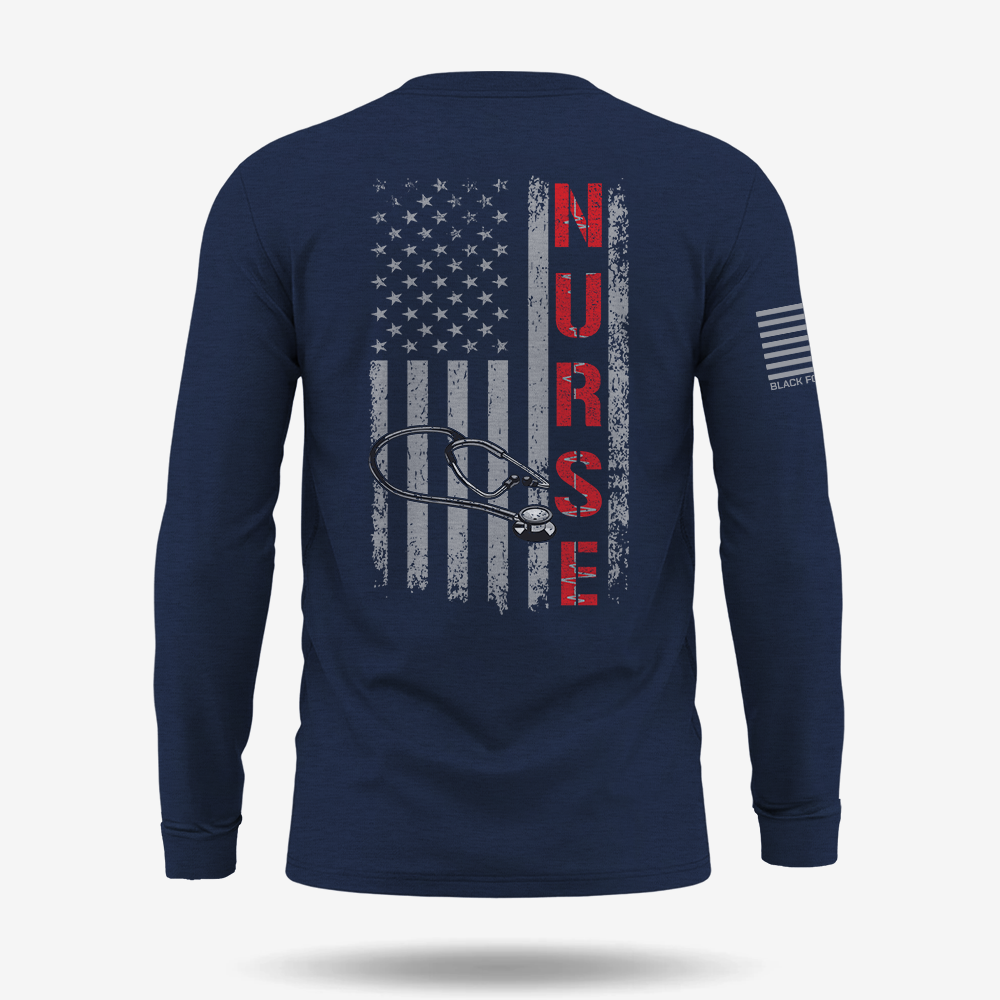 Stethoscope Flag Long Sleeve