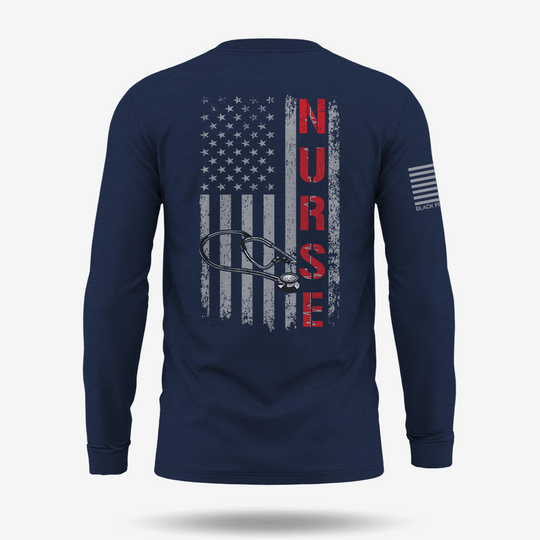 Stethoscope Flag Long Sleeve