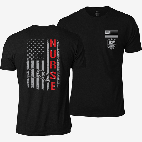 Stethoscope Flag T Shirt