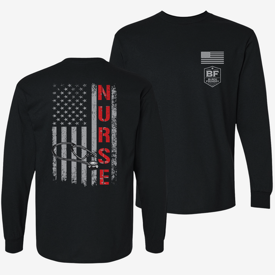 Stethoscope Flag Long Sleeve