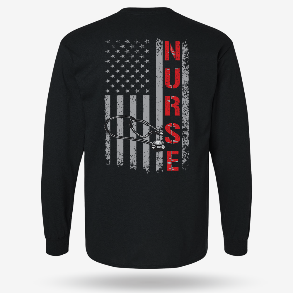 Stethoscope Flag Long Sleeve