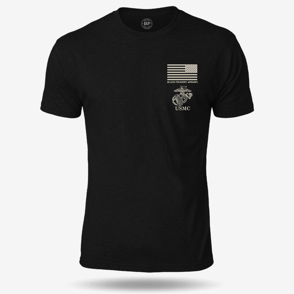 Strong As The Sea – Navy Heritage T Shirt