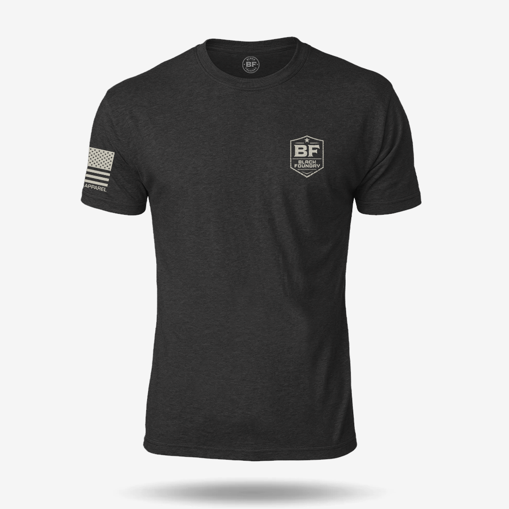 Strong As The Sea – Navy Heritage T Shirt