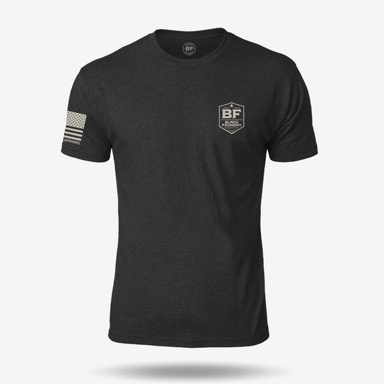 Strong As The Sea – Navy Heritage T Shirt