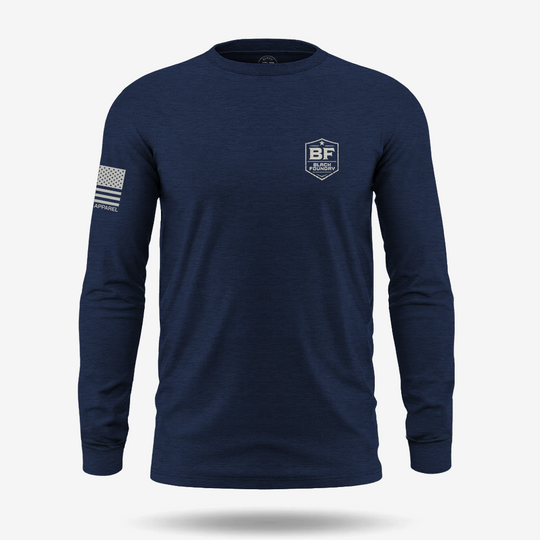 Strong As The Sea – Navy Heritage Long Sleeve