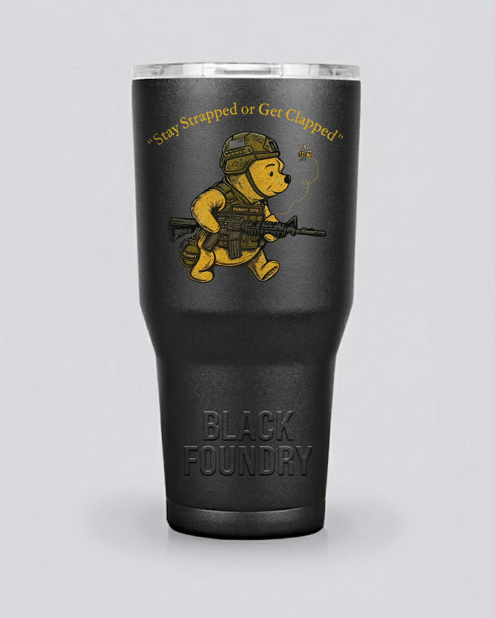 Tactical Pooh Tumbler