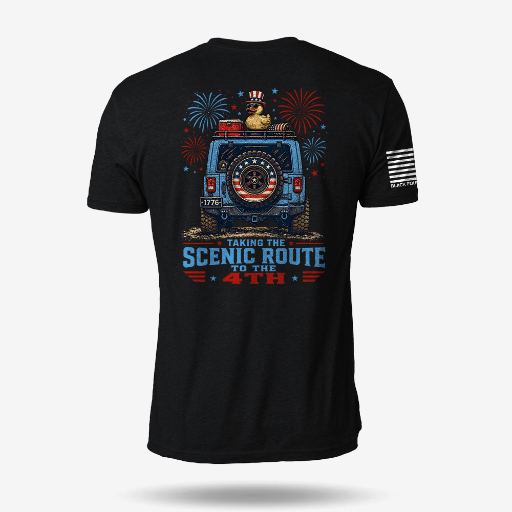 Taking The Scenic Route To 4th T Shirt