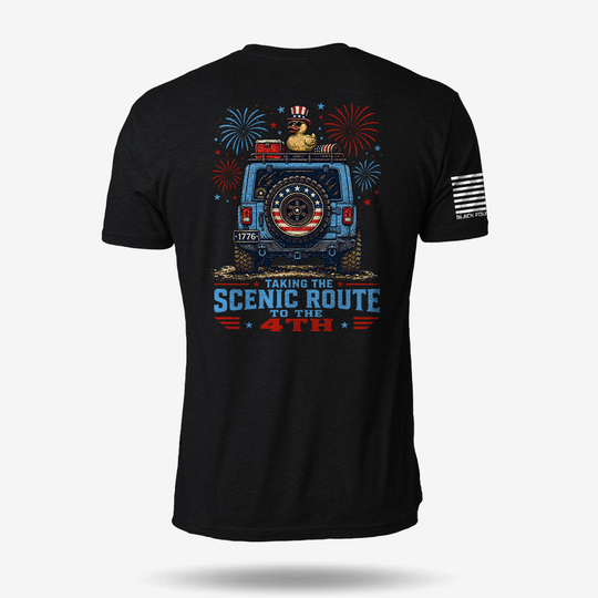 Taking The Scenic Route To 4th T Shirt