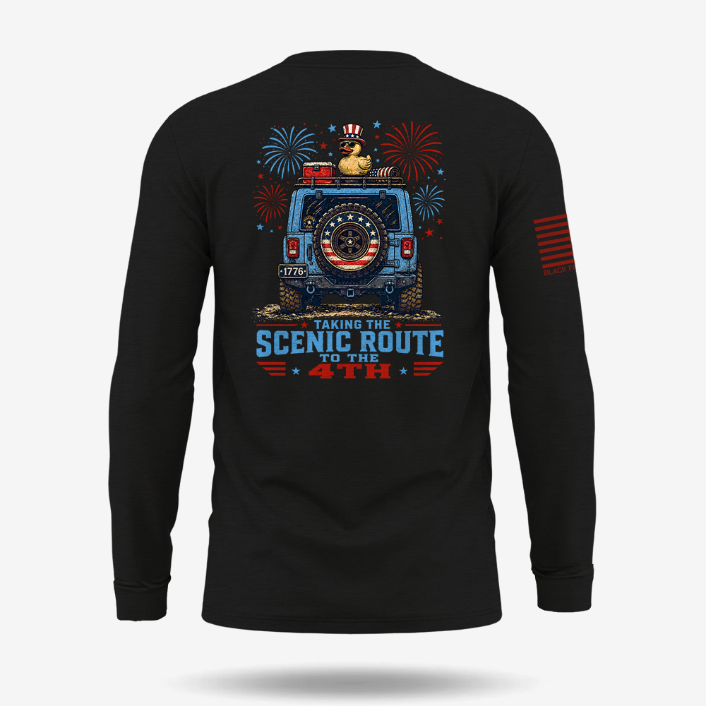 Taking The Scenic Route To 4th Long Sleeve