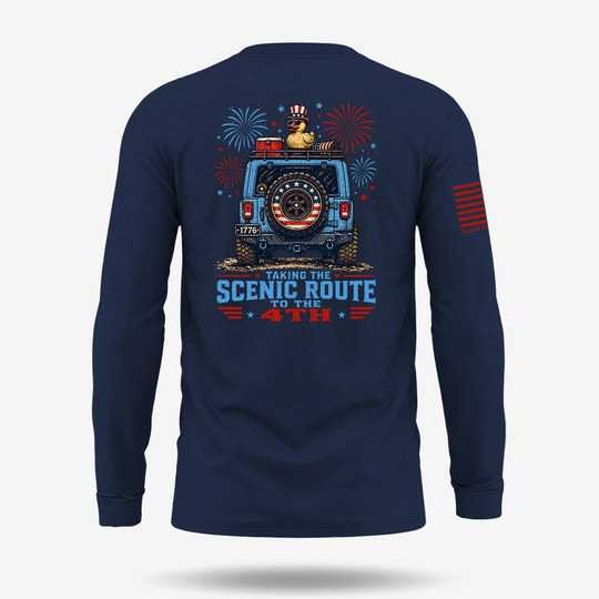 Taking The Scenic Route To 4th Long Sleeve