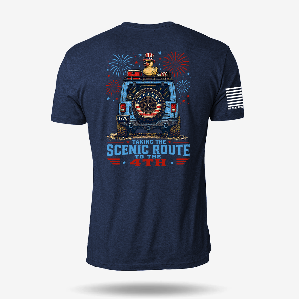 Taking The Scenic Route To 4th T Shirt