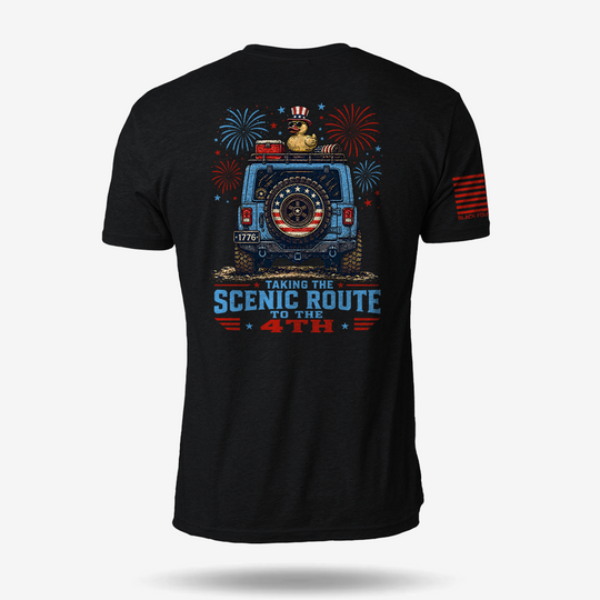 Taking The Scenic Route To 4th T Shirt