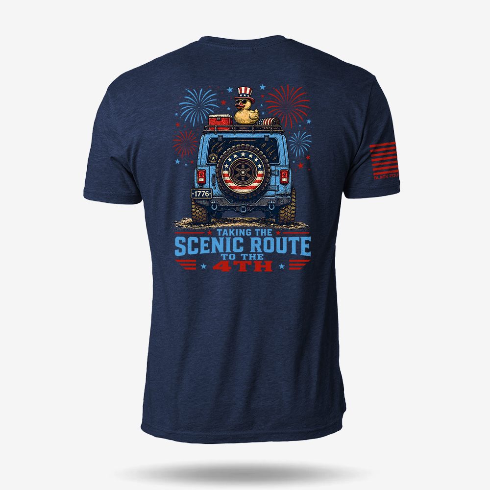 Taking The Scenic Route To 4th T Shirt