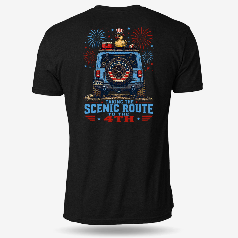 Taking The Scenic Route To 4th T Shirt