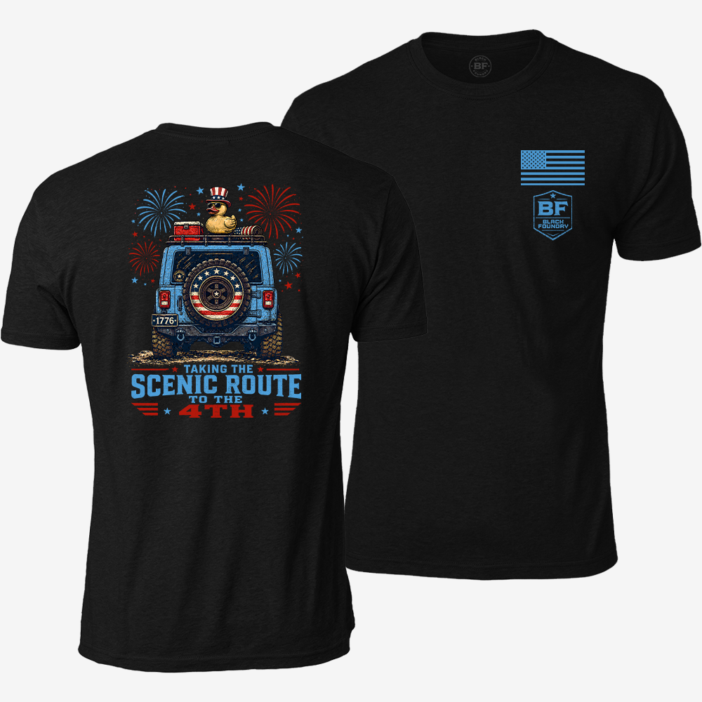 Taking The Scenic Route To 4th T Shirt