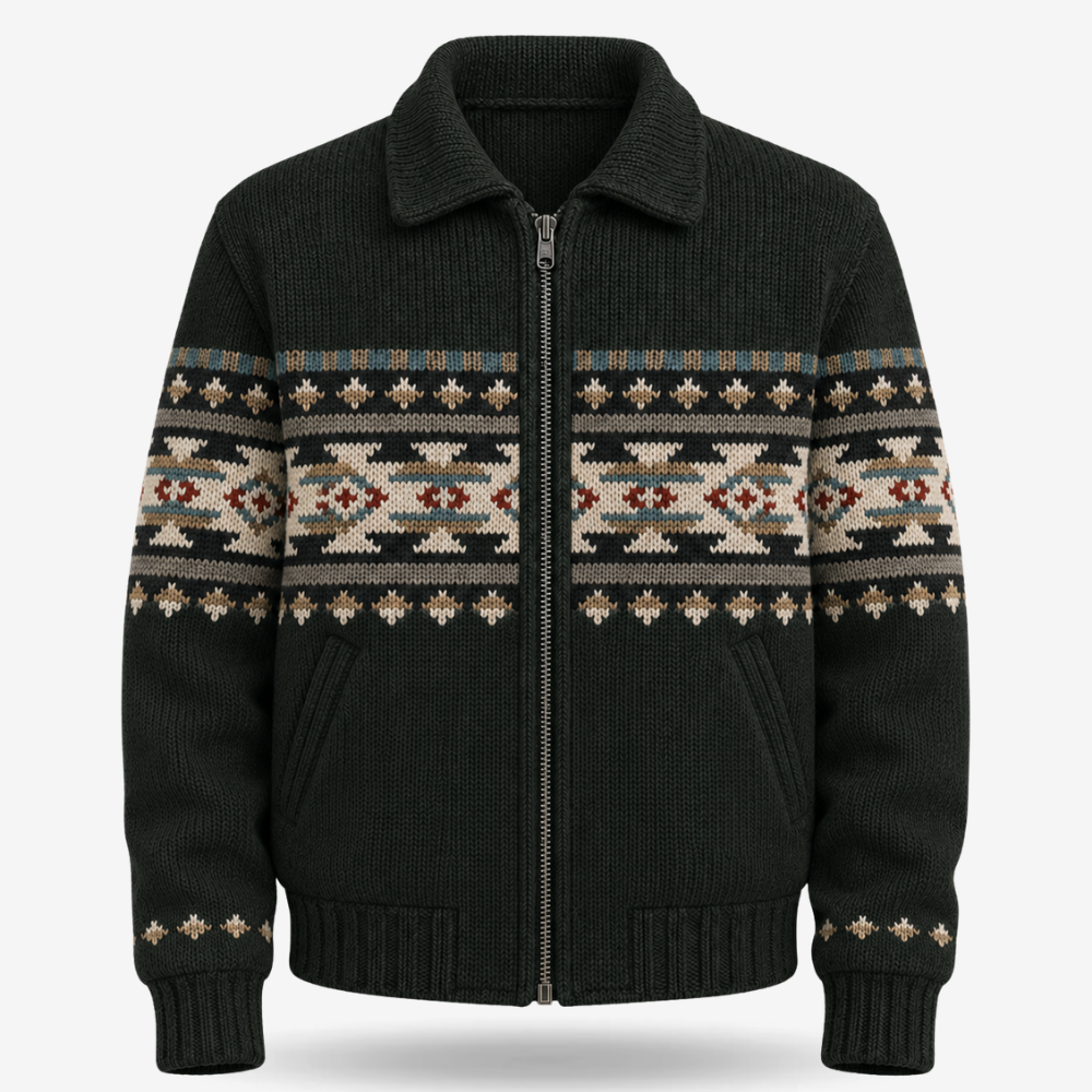 The Midnight Mesa Knitted Jacket