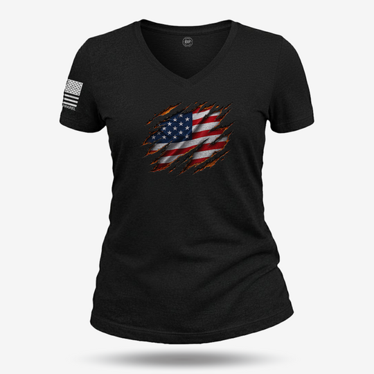 Torn Glory Halloween Flag Women&