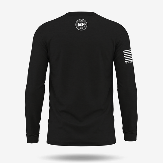 Torn Glory Halloween Flag Long Sleeve