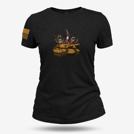 Trick or Tread Tank Crew Women&