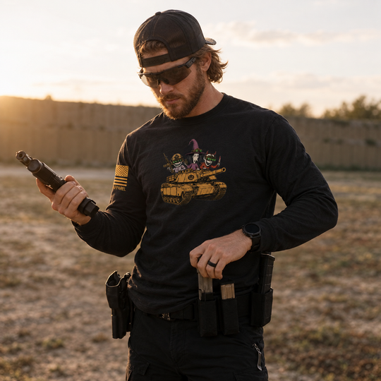 Trick or Tread Tank Crew Long Sleeve
