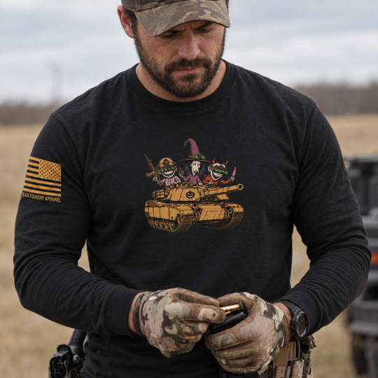 Trick or Tread Tank Crew Long Sleeve