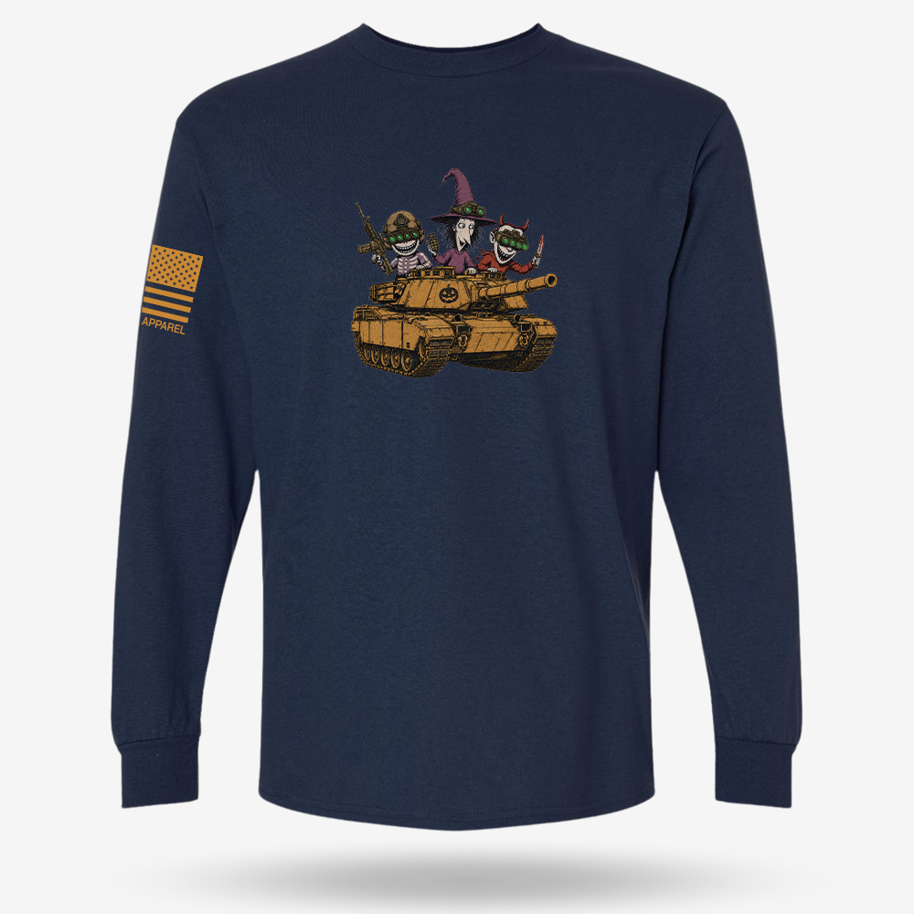 Trick or Tread Tank Crew Long Sleeve