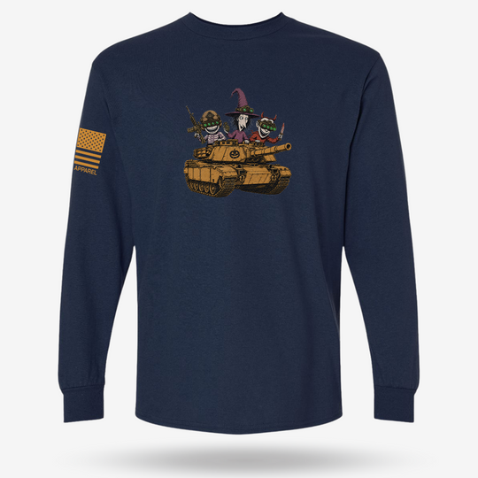 Trick or Tread Tank Crew Long Sleeve