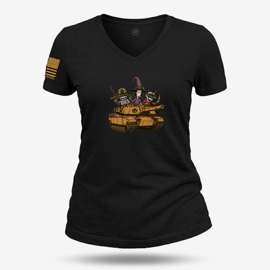Trick or Tread Tank Crew Women&