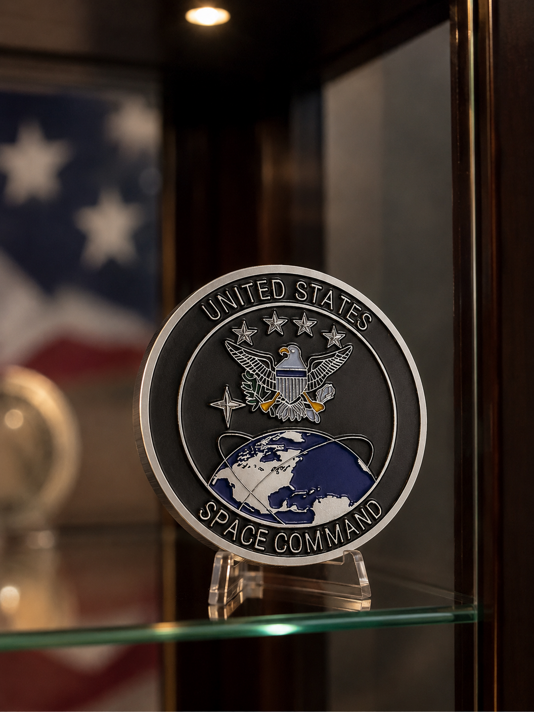 U.S. Space Command &amp; Space Force Challenge Coin