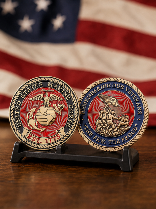 USMC Legacy Honor Challenge Coin