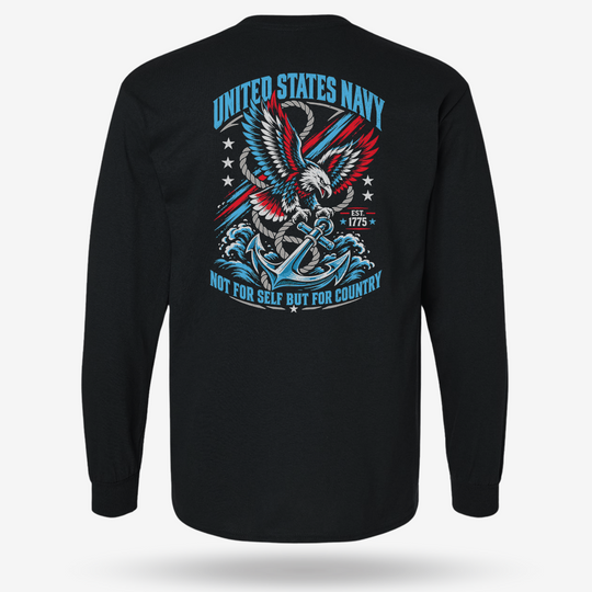 USN - For Country Long Sleeve