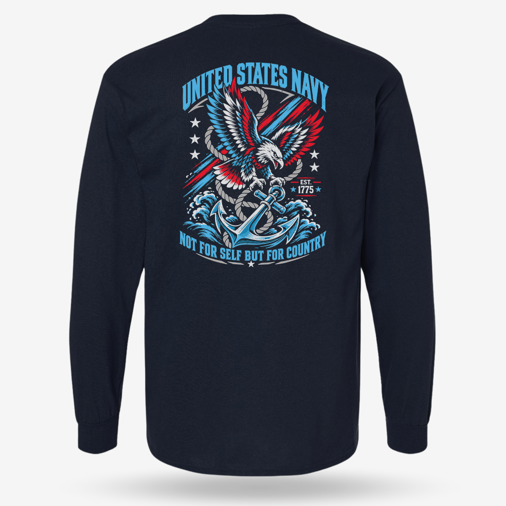 USN - For Country Long Sleeve