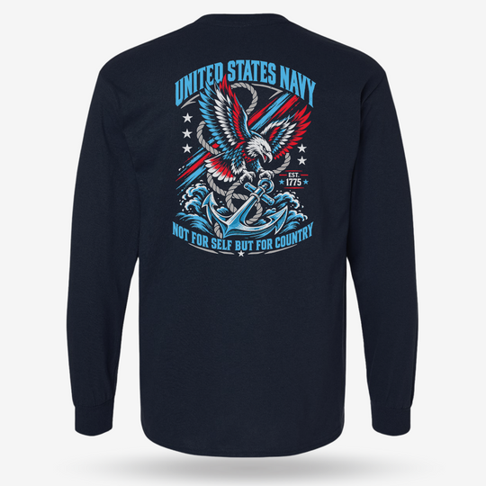 USN - For Country Long Sleeve