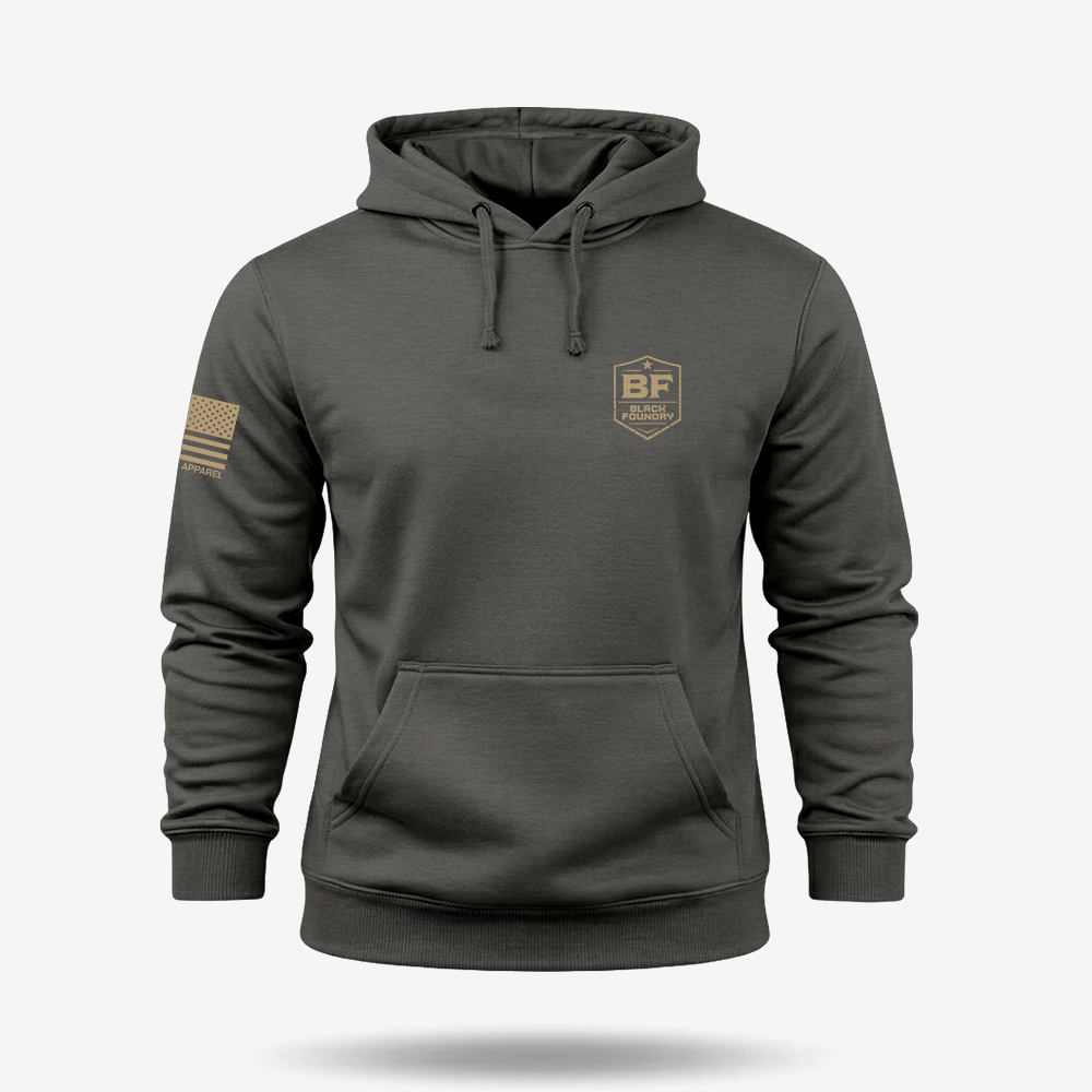 Never Underestimate An Old Man Us Air Force Veteran Hoodie
