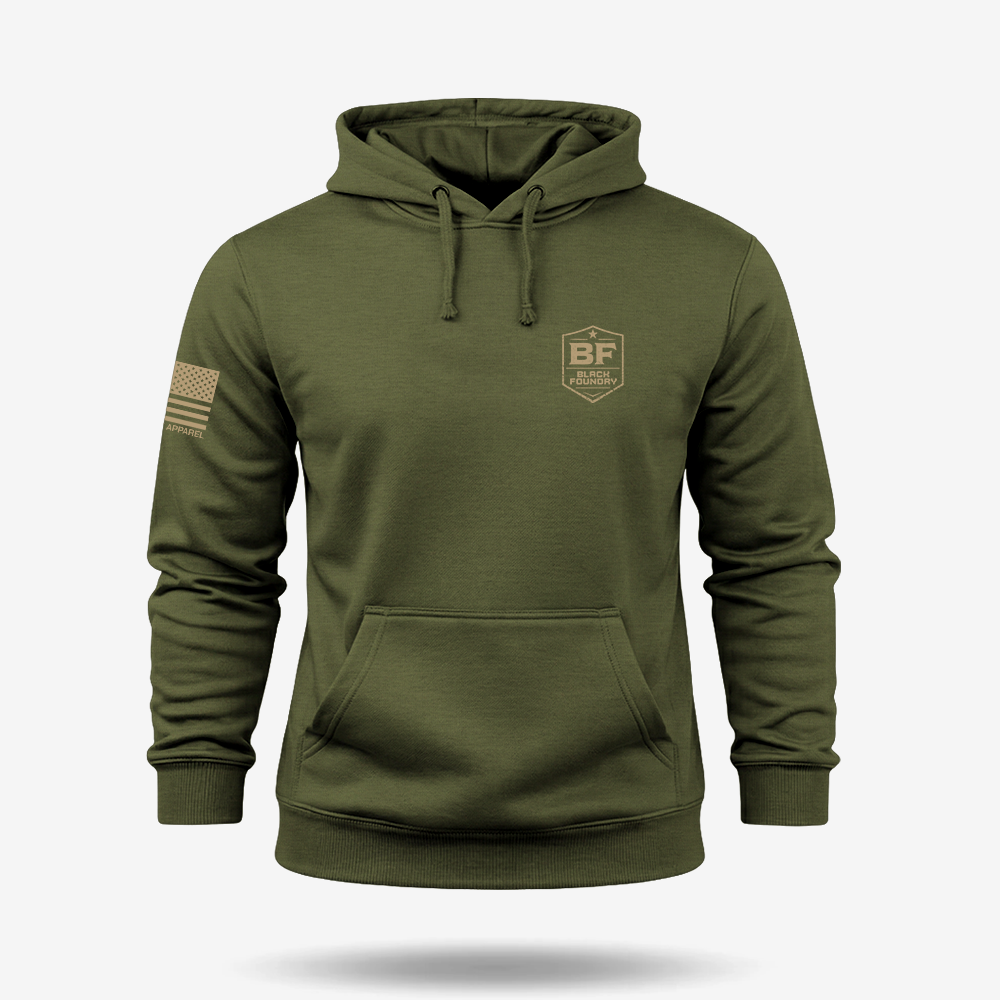 Never Underestimate An Old Man Us Air Force Veteran Hoodie