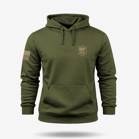 Never Underestimate An Old Man Us Air Force Veteran Hoodie
