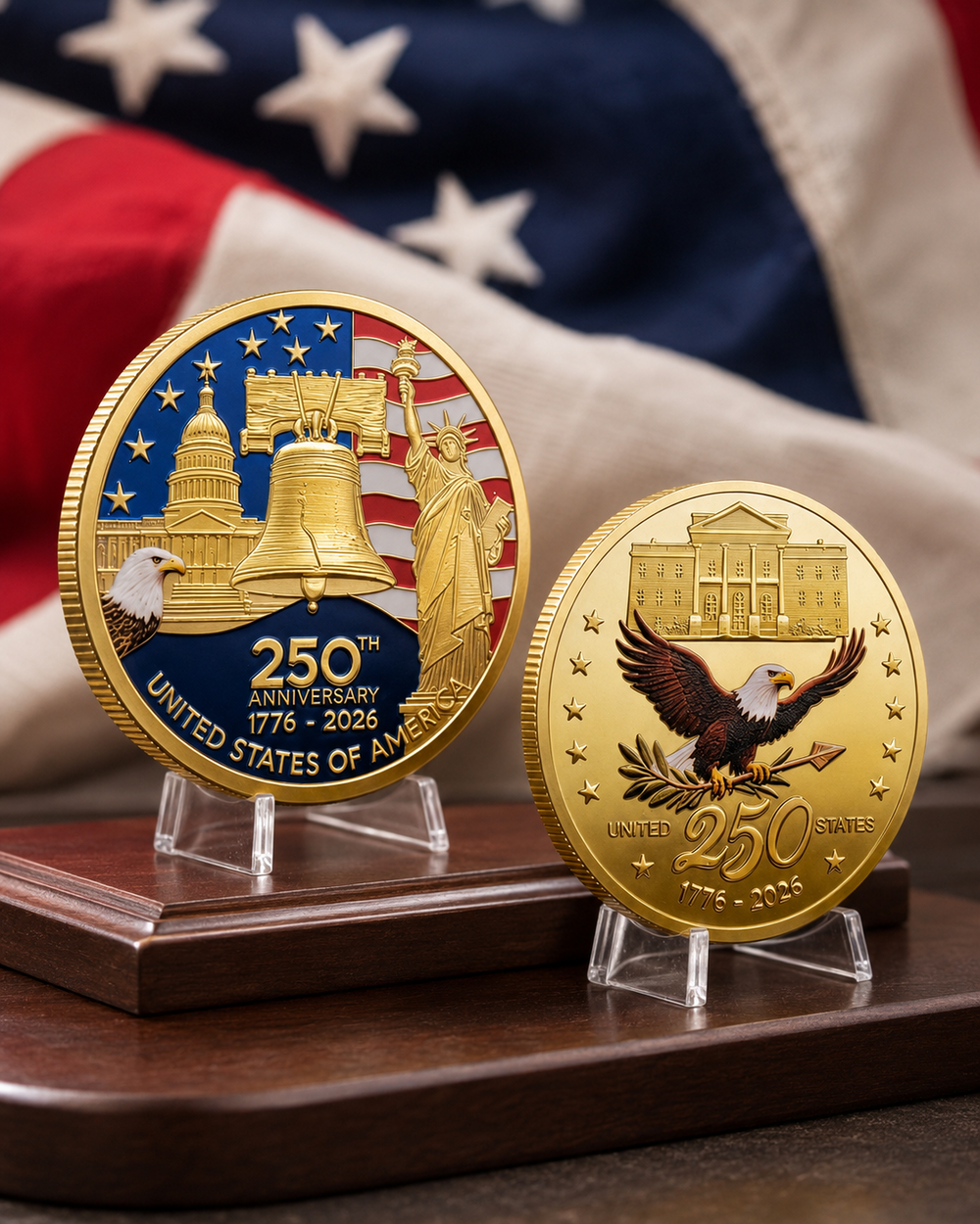 United States Semiquincentennial Challenge Coin