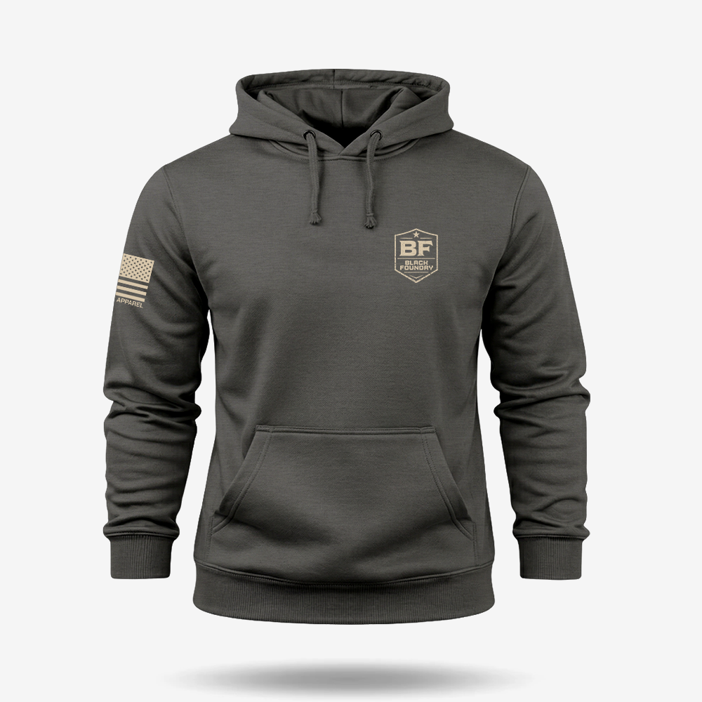Never Underestimate An Old Man Us Army Veteran Hoodie