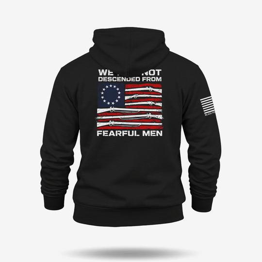 We Are Not Descended From Fearful Men Hoodie