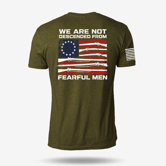We Are Not Descended From Fearful Men T Shirt